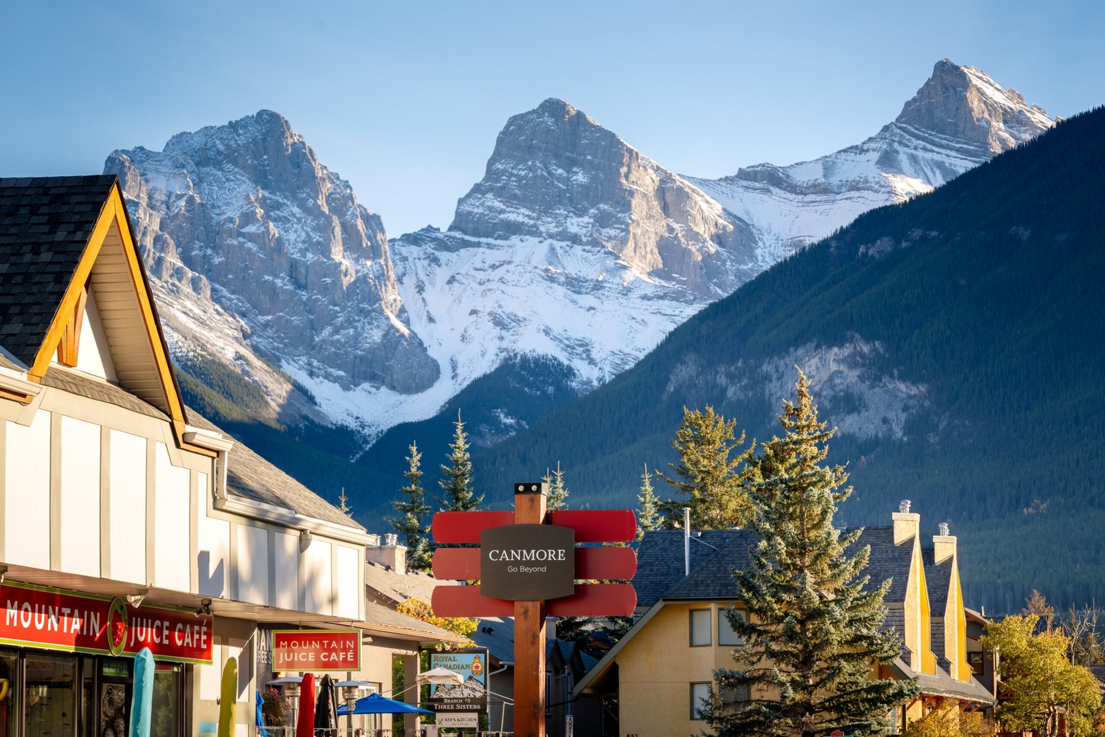 Canmore Town Sign